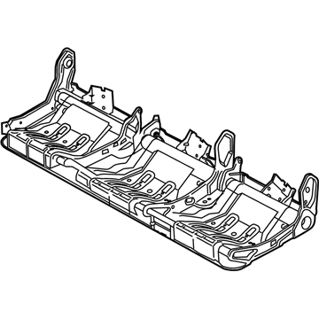 Ford CK4Z-9963160-J Frame And Spring - Rear Seat Cushion