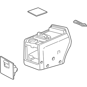 Lincoln 7L7Z-78045A36-BA Rear Console