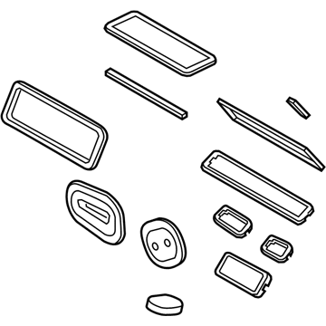 Ford DG9Z-19W700-C A/C & Heater Assembly Seal Kit