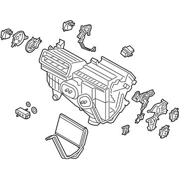 Ford SSV Plug-In Hybrid Heater Core - HS7Z-19B555-AC