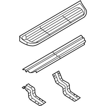 Ford YC2Z-16450-BA Running Board