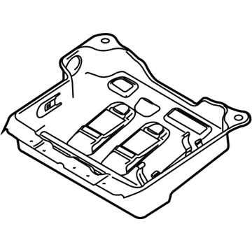 Lincoln XW1Z-9D665-AA Vapor Canister Bracket