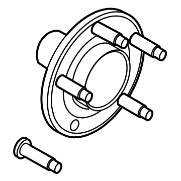 Ford 6L8Z-1109-BA Hub Assembly