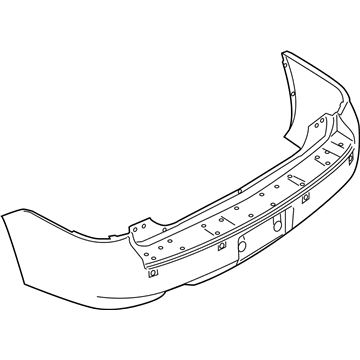 Ford DA8Z-17K835-SPTM Bumper Cover