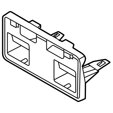 Ford F-350 Super Duty License Plate - PC3Z-17A385-BB