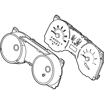 Ford AR3Z-10849-JB Cluster Assembly