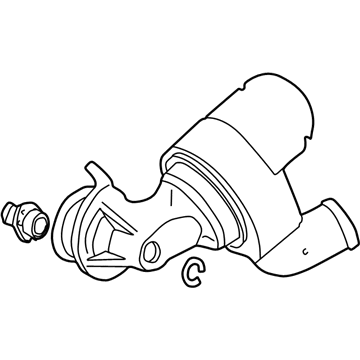 1997 Mercury Mountaineer Oil Cooler - F87Z6A642CA