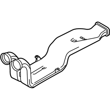 Ford 9L3Z-19D633-A Rear Duct