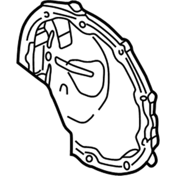 Lincoln XW4Z-4033-BA Axle Cover