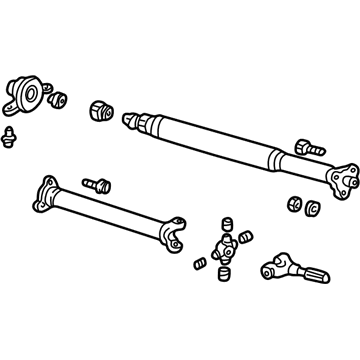 Ford 2W6Z-4R602-A Drive Shaft Assembly