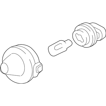 Ford 1L3Z-13550-BA License Lamp