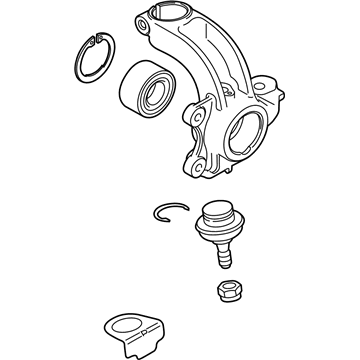 Ford 5T1Z-3K185-C Knuckle - Front Wheel