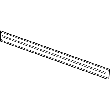 Ford F57Z7825557BAA Molding Door Outside