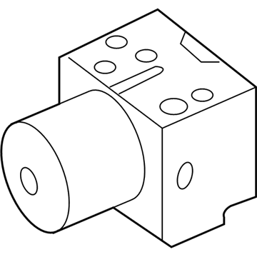 Ford 7C3Z-2C286-A Abs Hydraulics Control Assembly