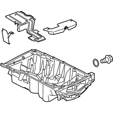 Ford CJ5Z-6675-G Oil Pan