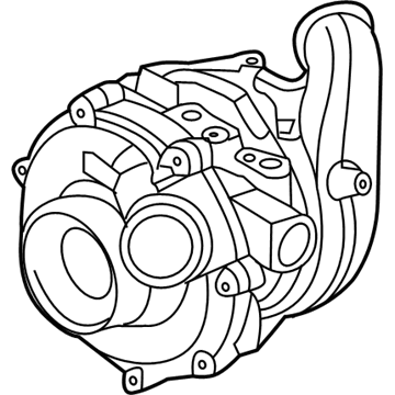 Ford HC3Z-6K682-A Turbocharger