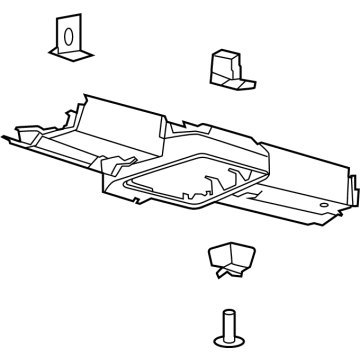 Ford M2DZ-7803408-AA HEADER ASY - WINDSCREEN