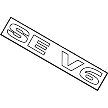 Ford Fusion Emblem - 6E5Z-5442528-D