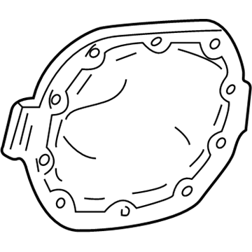 Ford 2L1Z-4033-CA Axle Cover