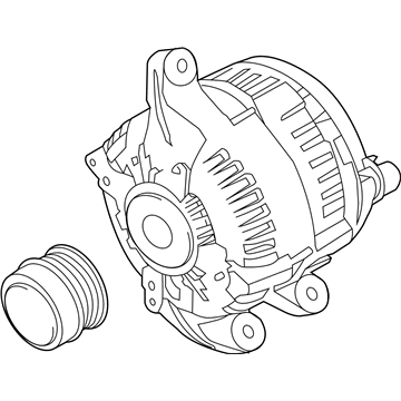 2014 Ford Police Interceptor Sedan Alternator - G2GZ-10346-J