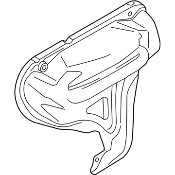 Ford BM5Z-9N454-B Heat Shield