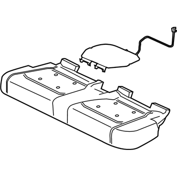 Ford FL3Z-16632A22-F Seat Cushion Pad