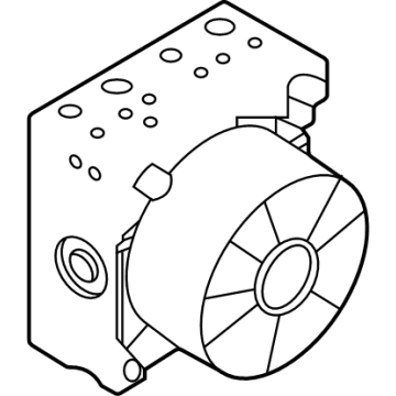 Ford LX6Z-2B373-J ABS Control Unit