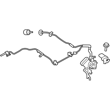 Ford GB5Z-9S468-A Vacuum Hose