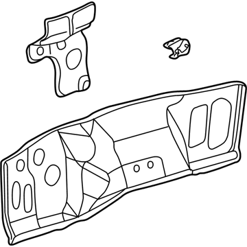 Ford F81Z-2501610-AA Dash Panel