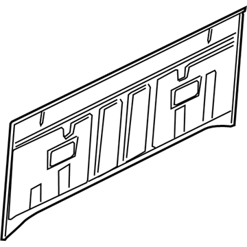 Ford 7C3Z-2540300-A Back Panel