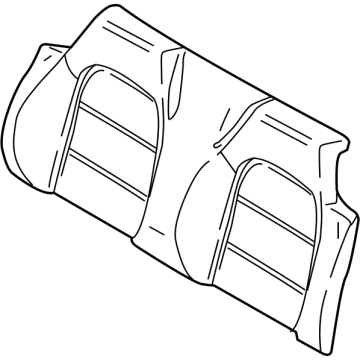 Ford FR3Z-7666800-B Pad - Rear Seat Back