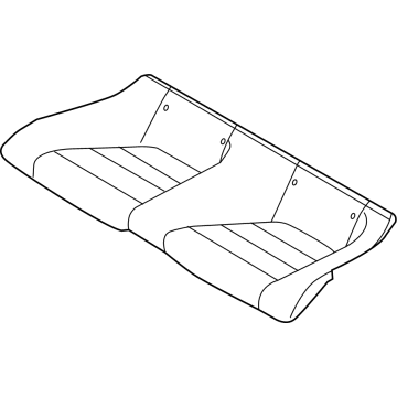 Ford PR3Z-6363804-CE COVER ASY - REAR SEAT CUSHION