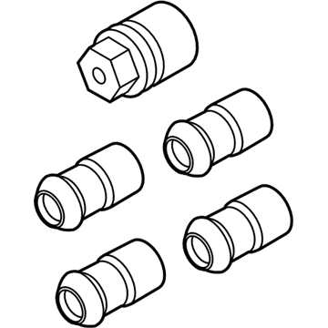 Ford E9TZ-1A043-A Lock Set