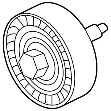 Ford PZ1Z-8678-A Idler Pulley