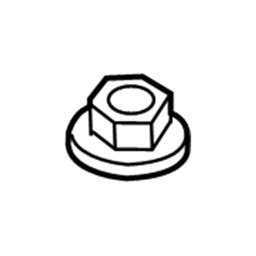 Mercury -W520214-S440 Strut Nut