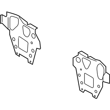 Ford 3M5Z-17C914-A Bumper Bracket