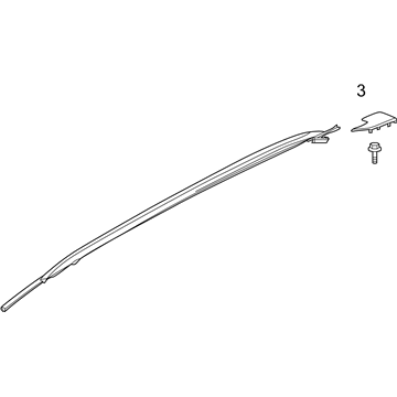 Ford LB5Z-7855114-FB Roof Rail