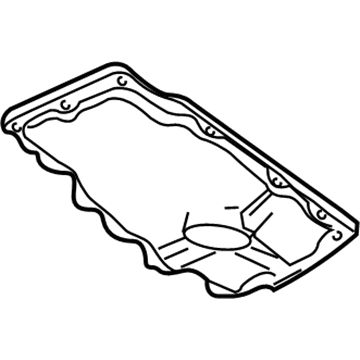 Ford 5R3Z-6675-AA Oil Pan