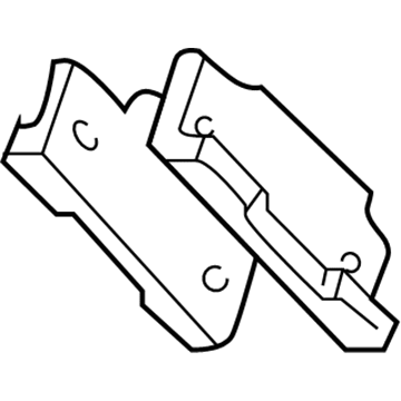 Ford 1L5Z-5775-AB Spring Shackle