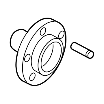 Ford KV6Z-1104-A Front Hub