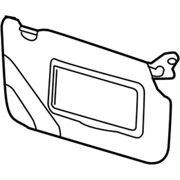 Ford F1EZ-5804105-AA Sun Visor Assembly