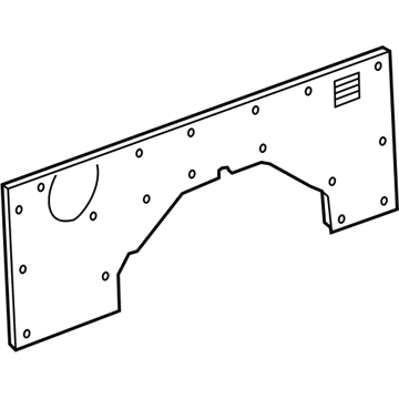 Ford CK4Z-6131012-A Lower Trim