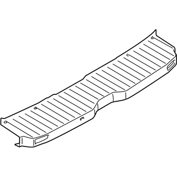 Ford LK4Z-17C829-FA MOULDING - BUMPER PROTECTION