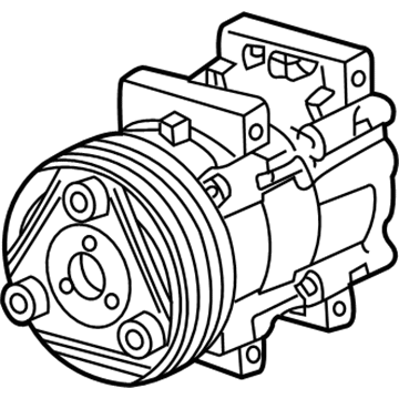 Mercury 4F2Z-19703-AB Compressor