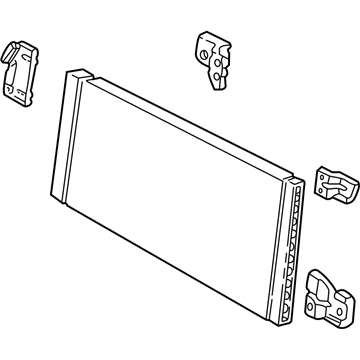 Mercury Sable A/C Condenser - 1F1Z-19712-AC