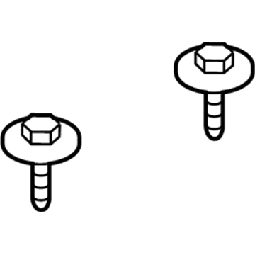 Ford -W701695-S442 Battery Tray Bolt