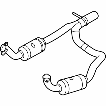 Ford E-350 Super Duty Exhaust Pipe - HC2Z-5F250-B