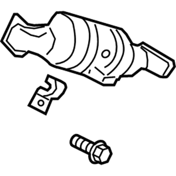 2018 Ford Fusion Catalytic Converter - F2GZ-5E212-G