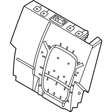 Ford M2DZ-7866801-A Seat Back Pad