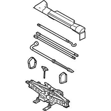 Ford 6L3Z-17080-AB Jack Assembly